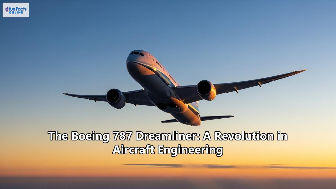 The Boeing 787 Dreamliner: A Revolution in Aircraft Engineering