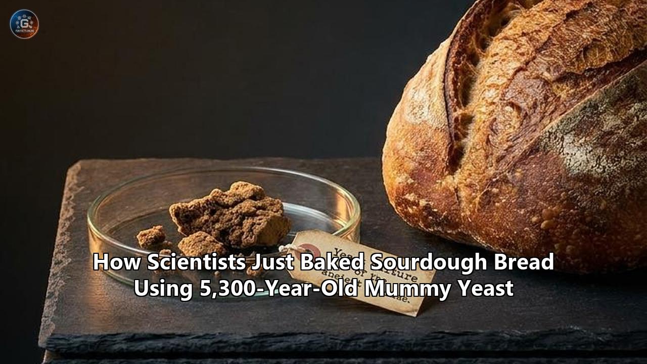 How Scientists Just Baked Sourdough Bread Using 5,300-Year-Old Mummy Yeast