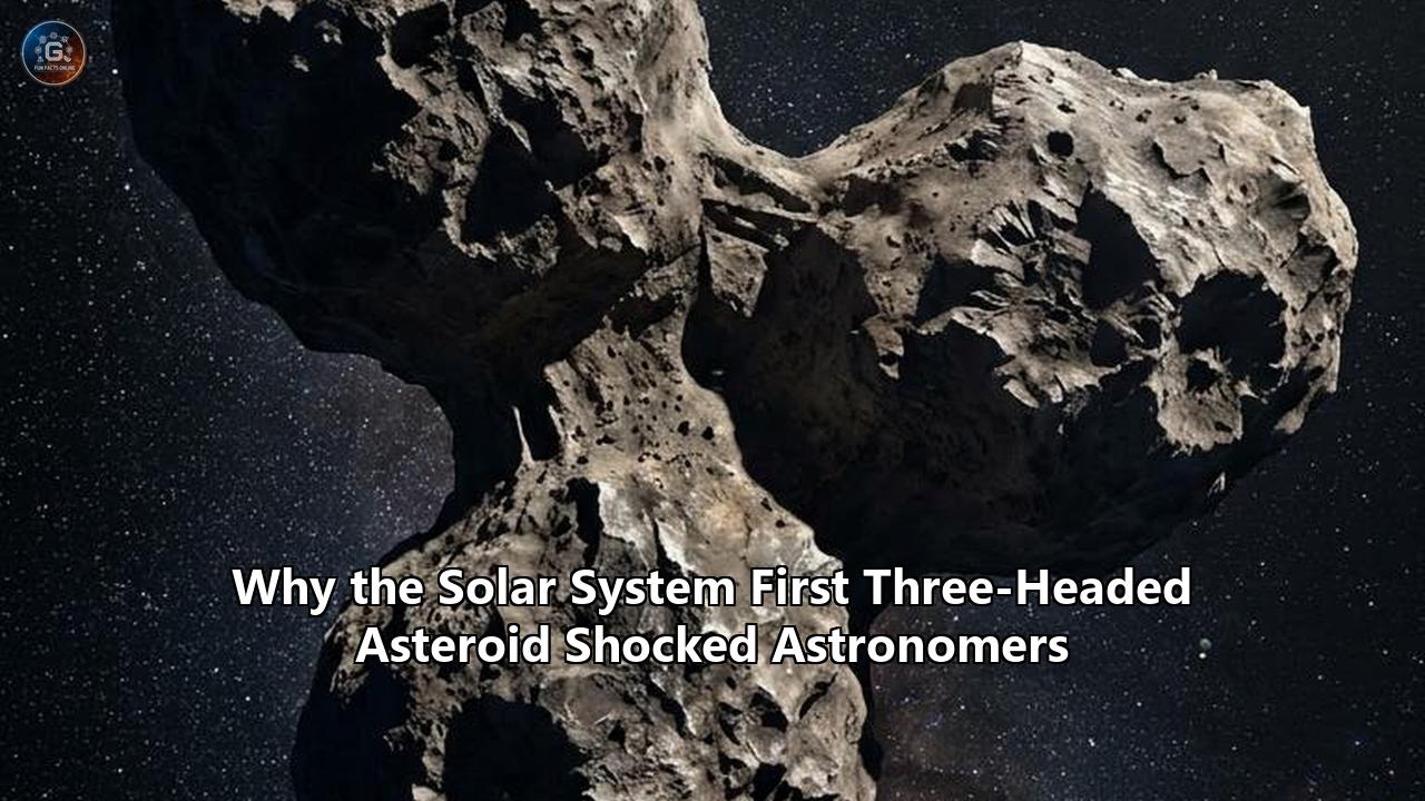 Why the Solar System First Three-Headed Asteroid Shocked Astronomers
