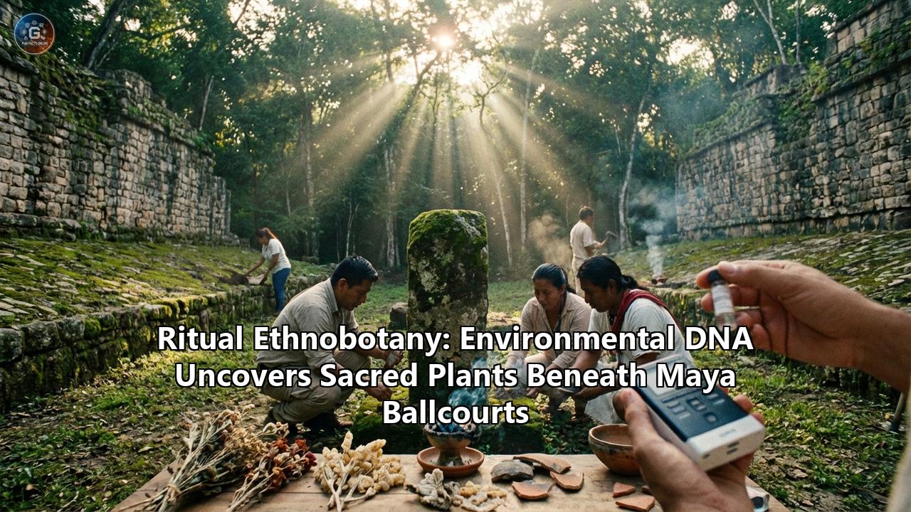 Ritual Ethnobotany: Environmental DNA Uncovers Sacred Plants Beneath Maya Ballcourts