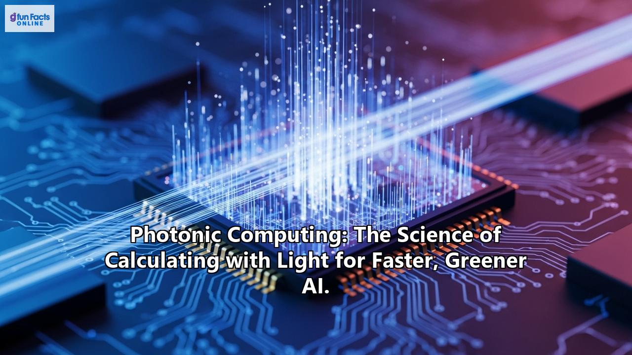 Photonic Computing: The Science of Calculating with Light for Faster, Greener AI.