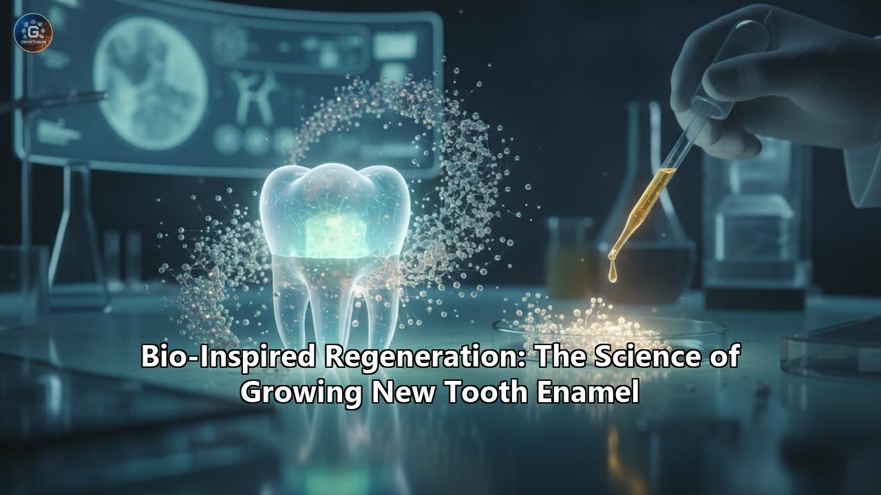 Bio-Inspired Regeneration: The Science of Growing New Tooth Enamel