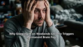 Why Sleeping In on Weekends Secretly Triggers Permanent Brain Fog