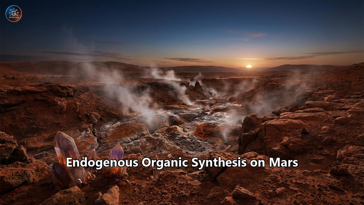 Endogenous Organic Synthesis on Mars