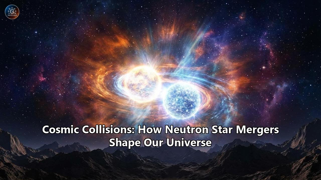 Cosmic Collisions: How Neutron Star Mergers Shape Our Universe