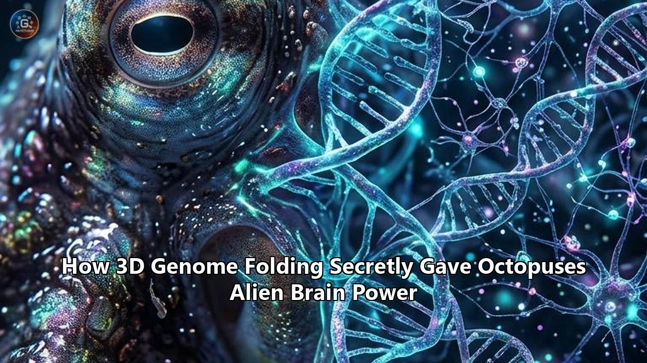 How 3D Genome Folding Secretly Gave Octopuses Alien Brain Power