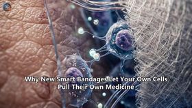 Why New Smart Bandages Let Your Own Cells Pull Their Own Medicine