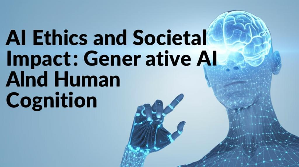 AI Ethics and Societal Impact: Generative AI and Human Cognition