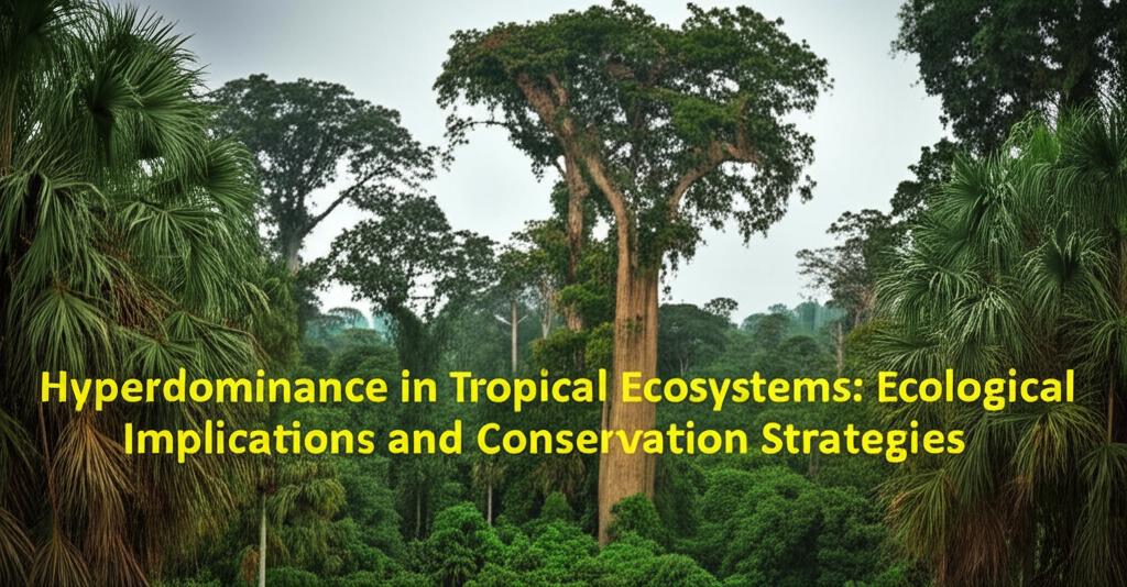 Hyperdominance in Tropical Ecosystems: Ecological Implications and Conservation Strategies