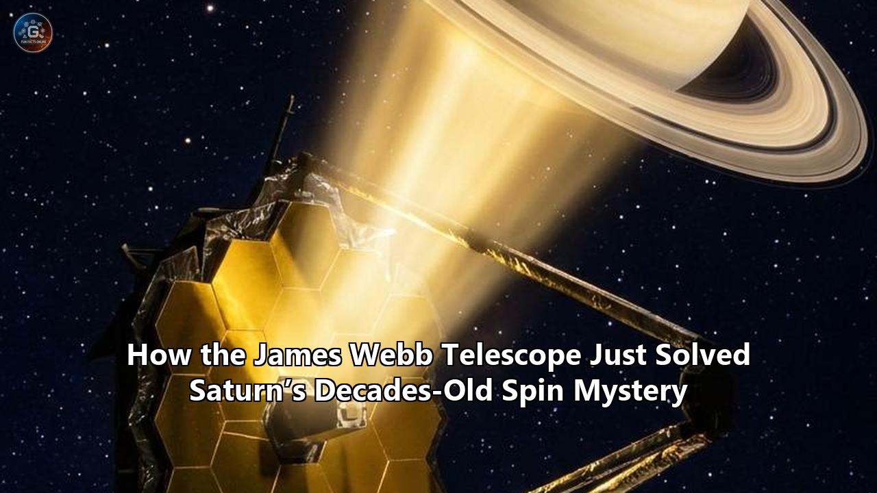 How the James Webb Telescope Just Solved Saturn’s Decades-Old Spin Mystery