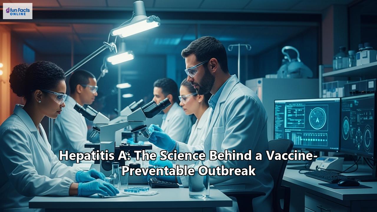 Hepatitis A: The Science Behind a Vaccine-Preventable Outbreak
