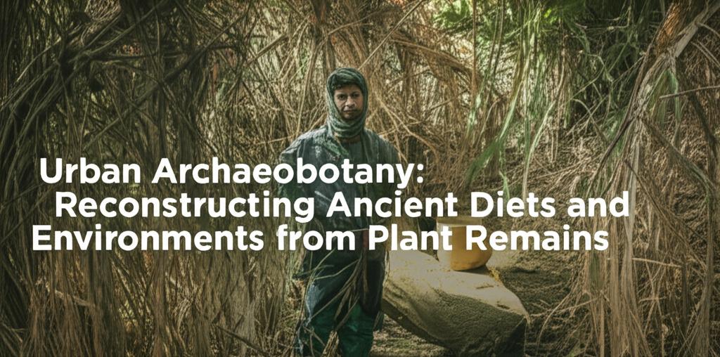 Urban Archaeobotany: Reconstructing Ancient Diets and Environments from Plant Remains