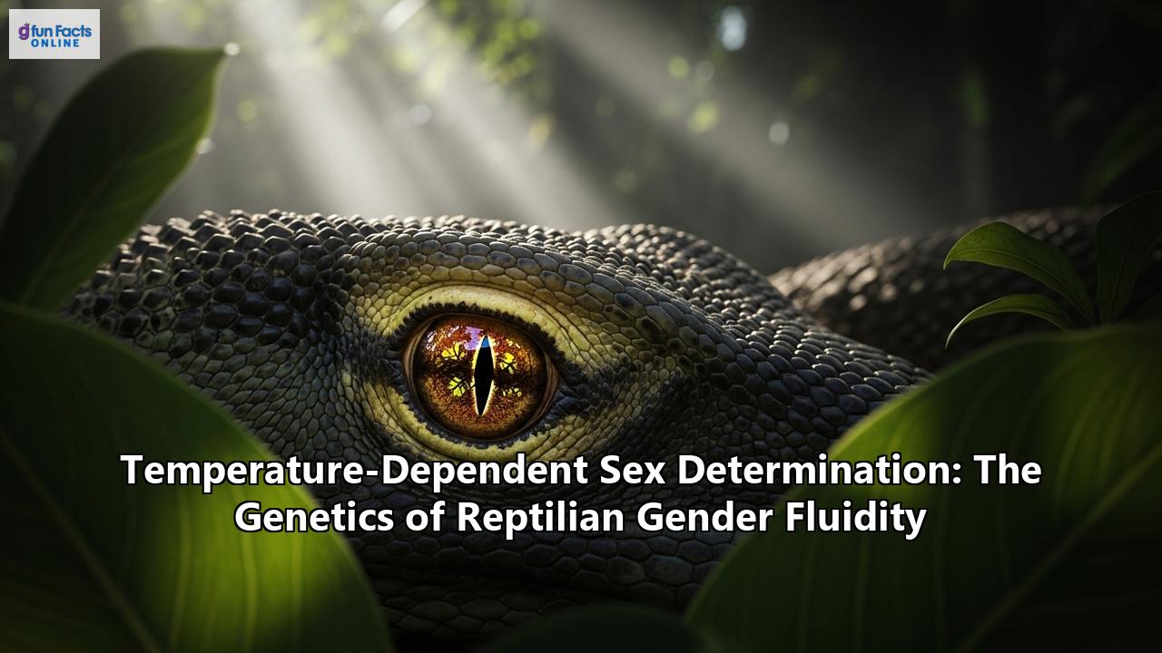 Temperature-Dependent Sex Determination: The Genetics of Reptilian Gender Fluidity