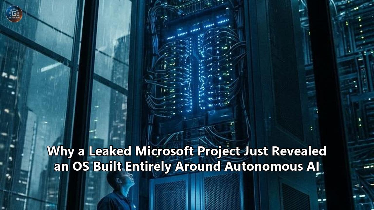 Why a Leaked Microsoft Project Just Revealed an OS Built Entirely Around Autonomous AI