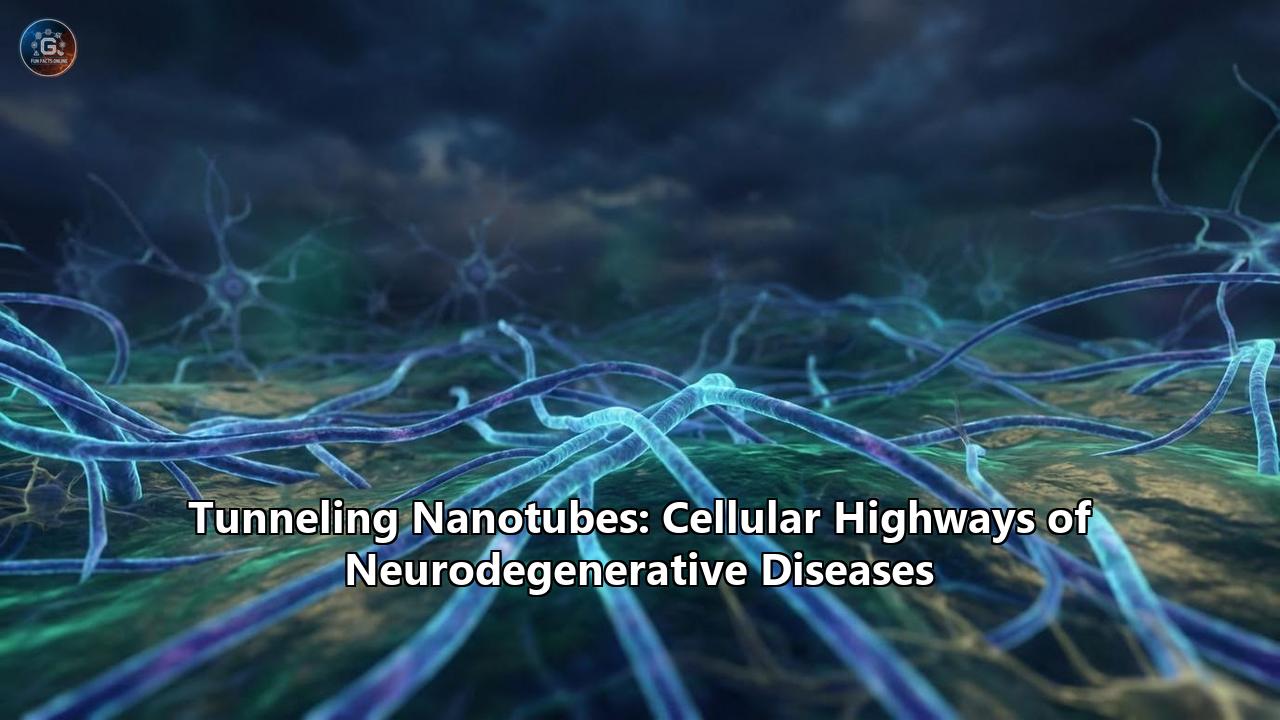 Tunneling Nanotubes: Cellular Highways of Neurodegenerative Diseases