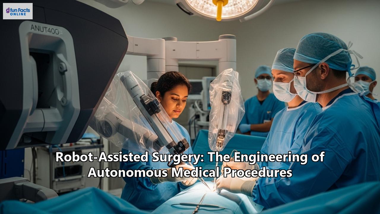 Robot-Assisted Surgery: The Engineering of Autonomous Medical Procedures