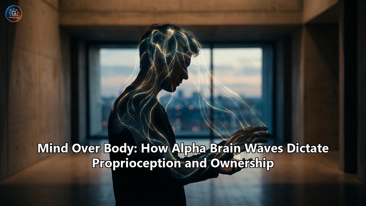 Mind Over Body: How Alpha Brain Waves Dictate Proprioception and Ownership