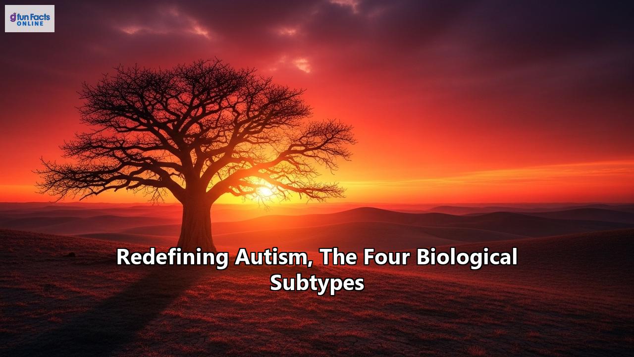Redefining Autism, The Four Biological Subtypes