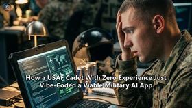 How a USAF Cadet With Zero Experience Just Vibe-Coded a Viable Military AI App