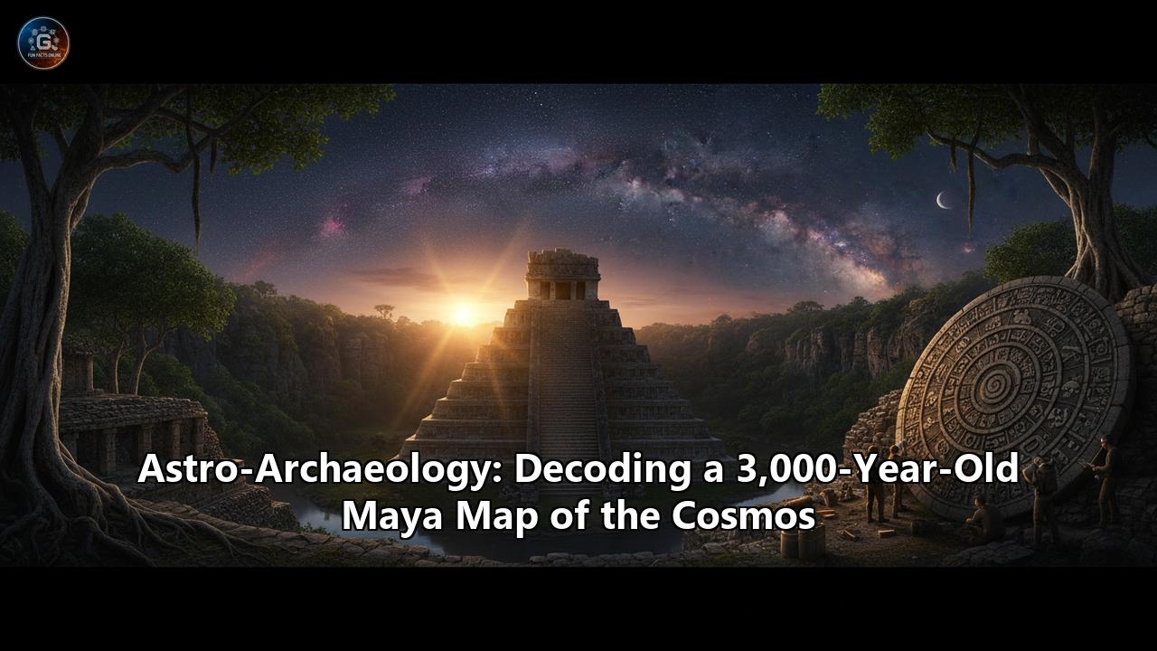 Astro-Archaeology: Decoding a 3,000-Year-Old Maya Map of the Cosmos