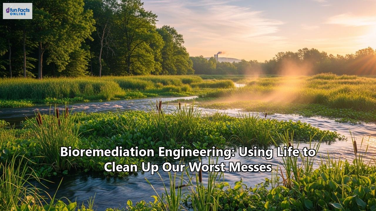 Bioremediation Engineering: Using Life to Clean Up Our Worst Messes
