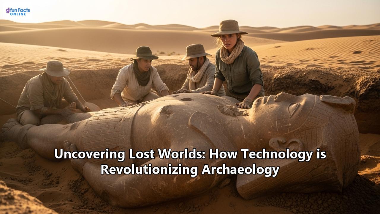 Uncovering Lost Worlds: How Technology is Revolutionizing Archaeology