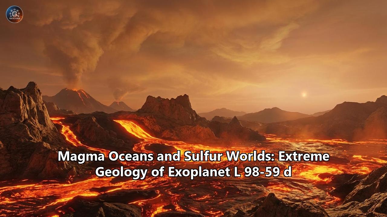 Magma Oceans and Sulfur Worlds: Extreme Geology of Exoplanet L 98-59 d