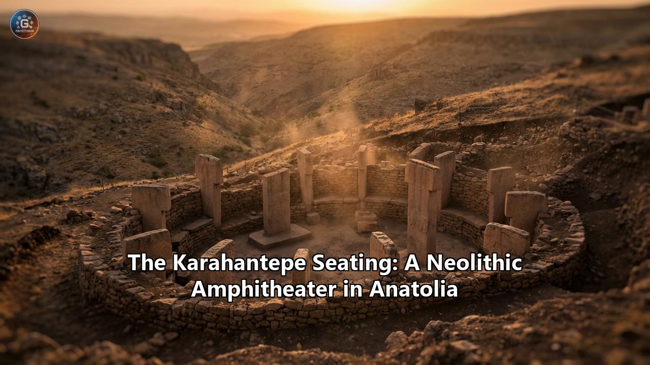The Karahantepe Seating: A Neolithic Amphitheater in Anatolia