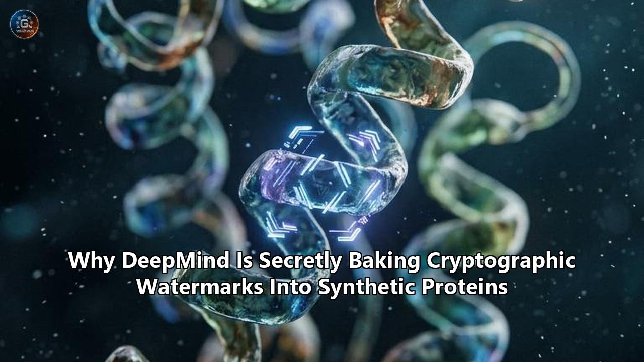 Why DeepMind Is Secretly Baking Cryptographic Watermarks Into Synthetic Proteins