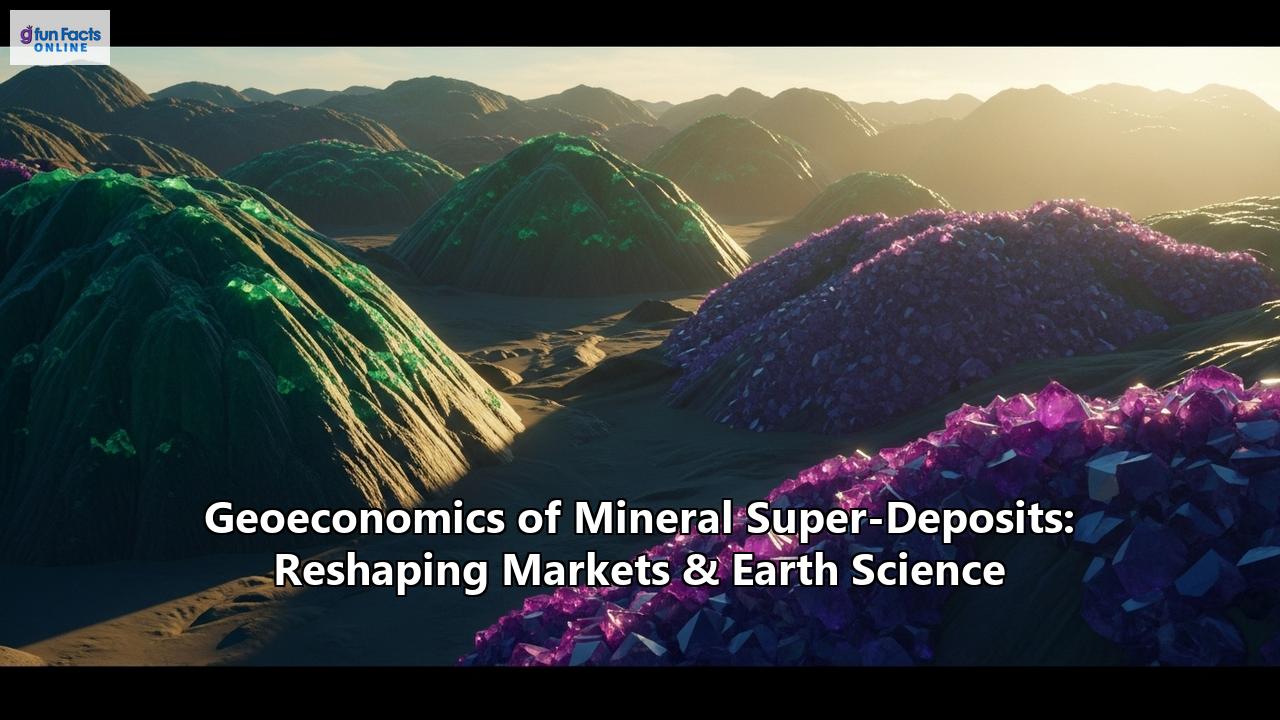 Geoeconomics of Mineral Super-Deposits: Reshaping Markets & Earth Science