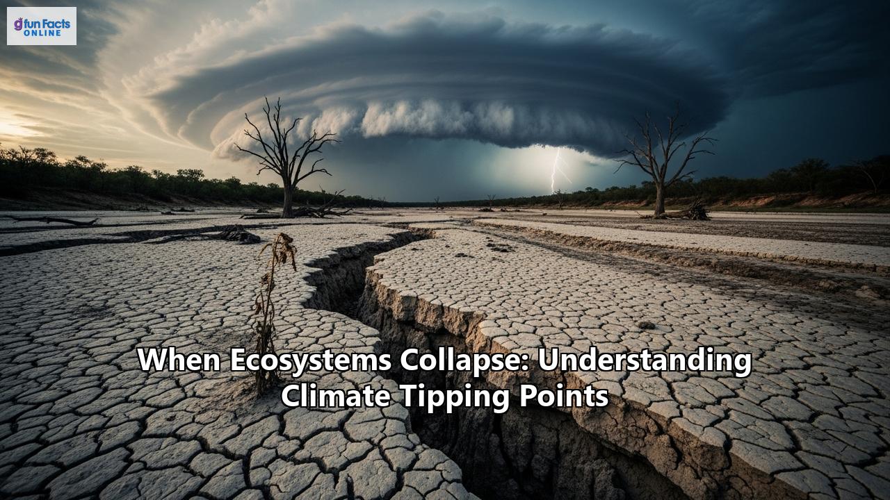 When Ecosystems Collapse: Understanding Climate Tipping Points