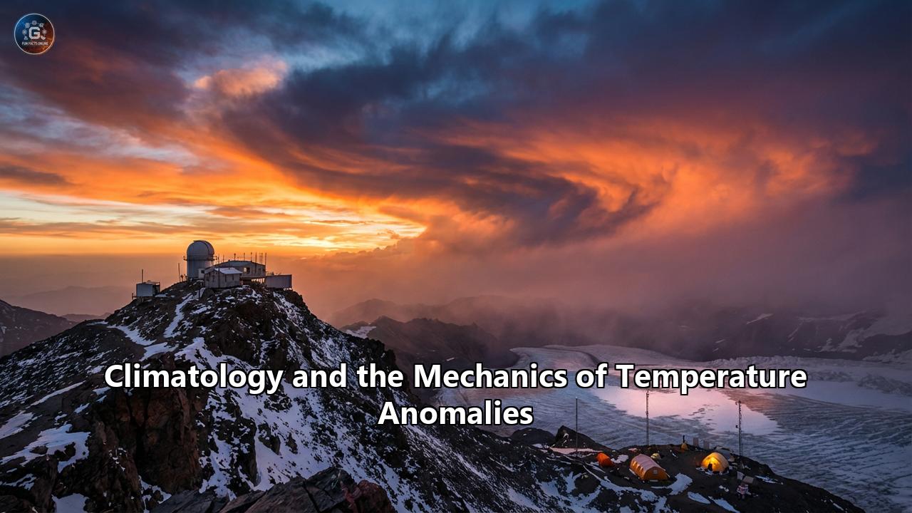 Climatology and the Mechanics of Temperature Anomalies