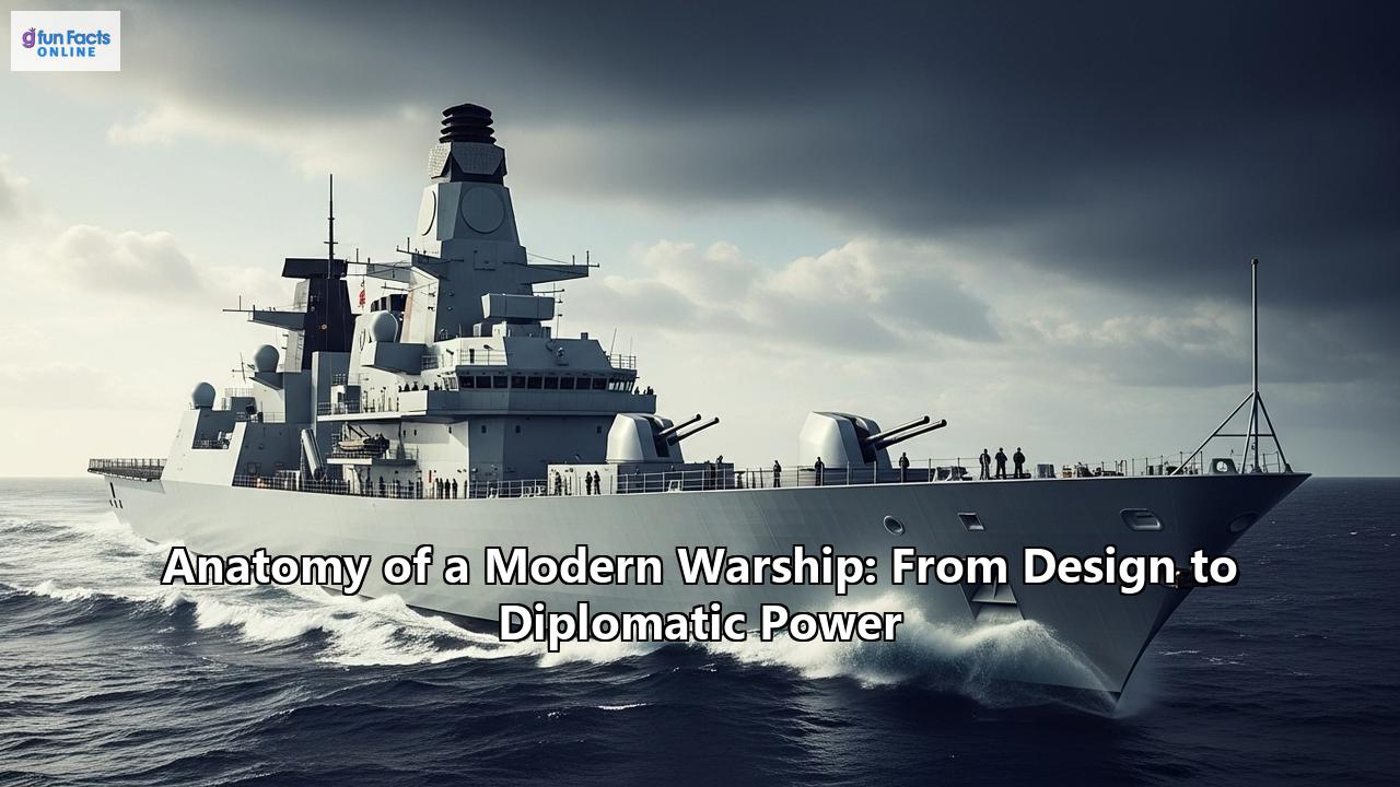 Anatomy of a Modern Warship: From Design to Diplomatic Power