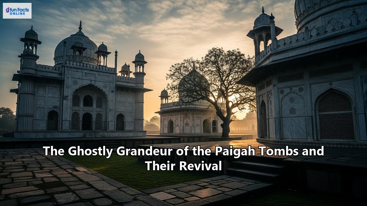 The Ghostly Grandeur of the Paigah Tombs and Their Revival
