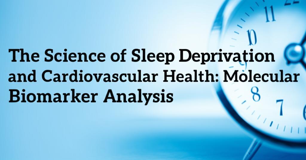 The Science of Sleep Deprivation and Cardiovascular Health: Molecular Biomarker Analysis