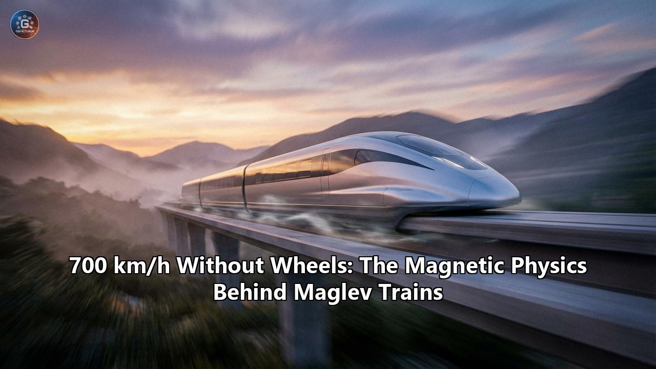 700 km/h Without Wheels: The Magnetic Physics Behind Maglev Trains