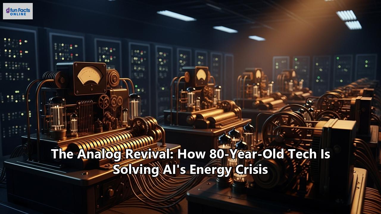 The Analog Revival: How 80-Year-Old Tech Is Solving AI's Energy Crisis