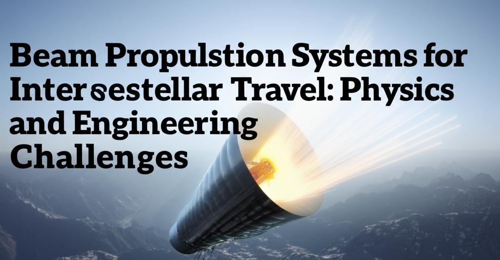 Beam Propulsion Systems for Interstellar Travel: Physics and Engineering Challenges