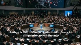 Anthropic Warns Global Leaders of Runaway AI Singularity at IMF Summit
