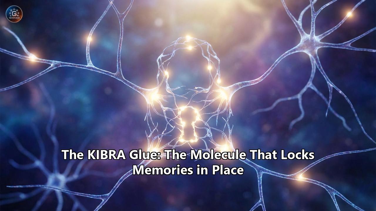 The KIBRA Glue: The Molecule That Locks Memories in Place