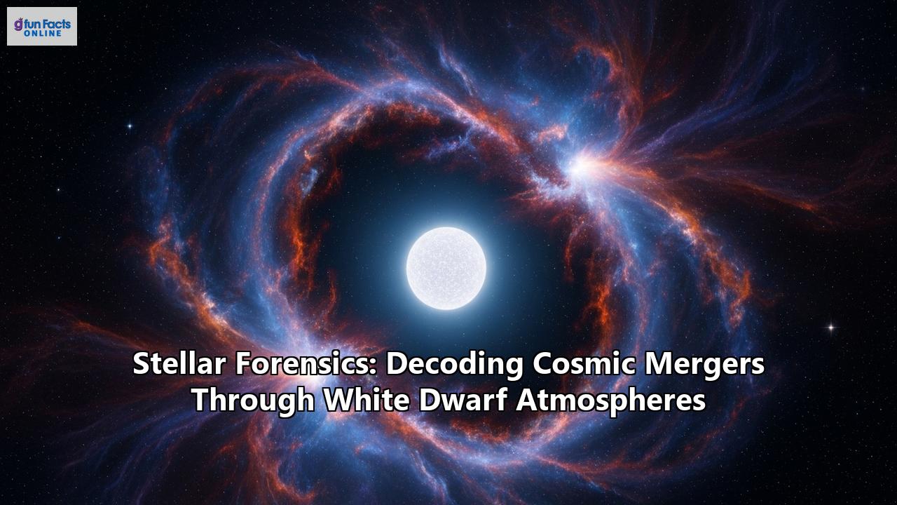 Stellar Forensics: Decoding Cosmic Mergers Through White Dwarf Atmospheres