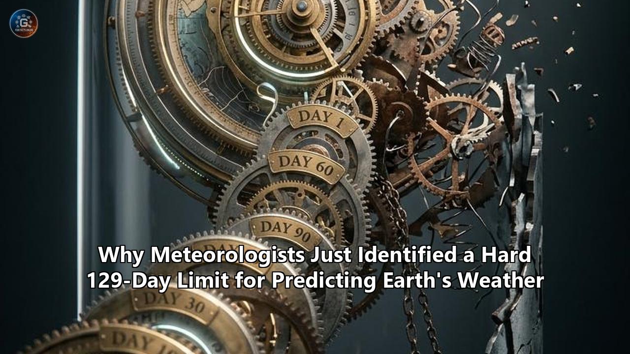 Why Meteorologists Just Identified a Hard 129-Day Limit for Predicting Earth's Weather