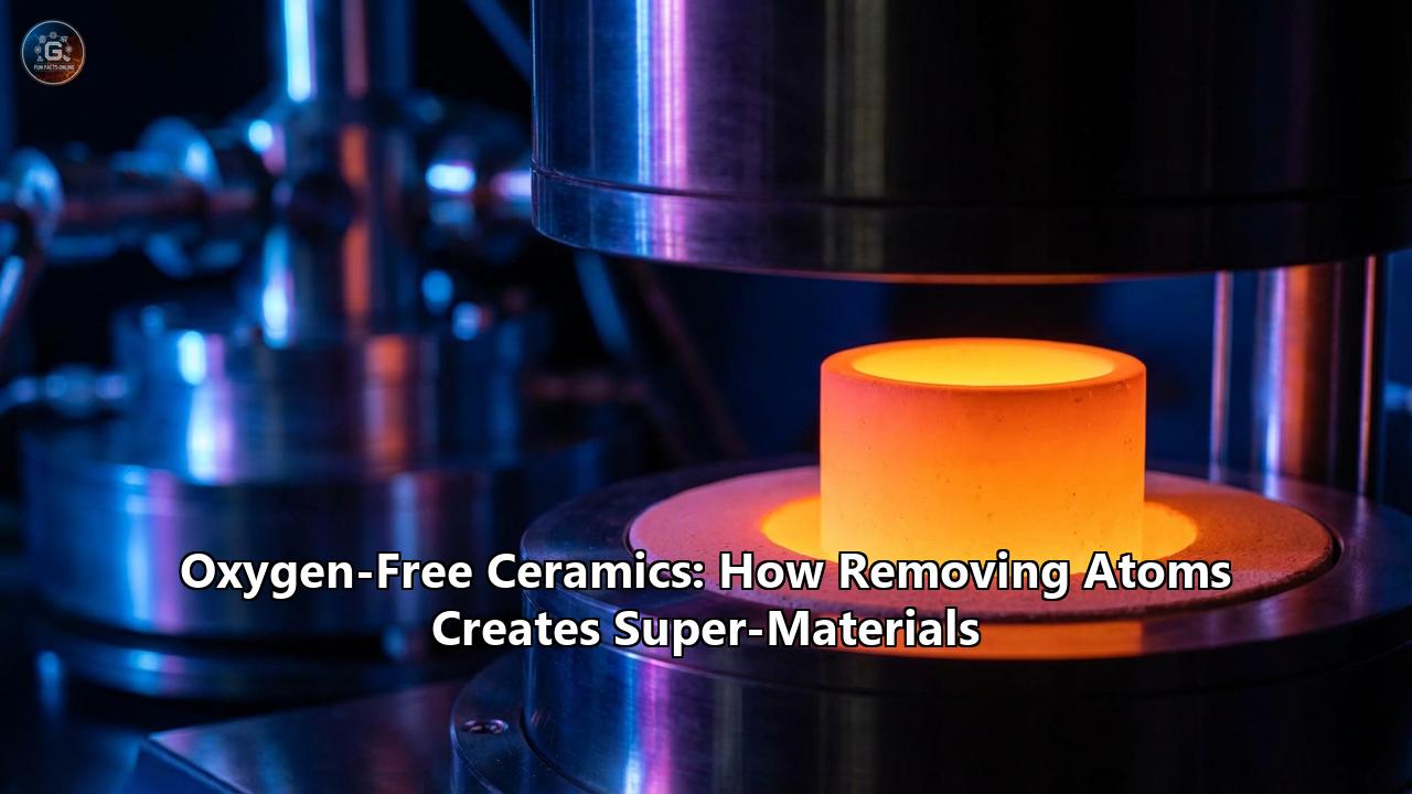 Oxygen-Free Ceramics: How Removing Atoms Creates Super-Materials