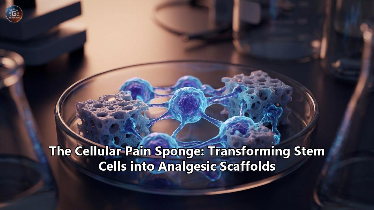 The Cellular Pain Sponge: Transforming Stem Cells into Analgesic Scaffolds