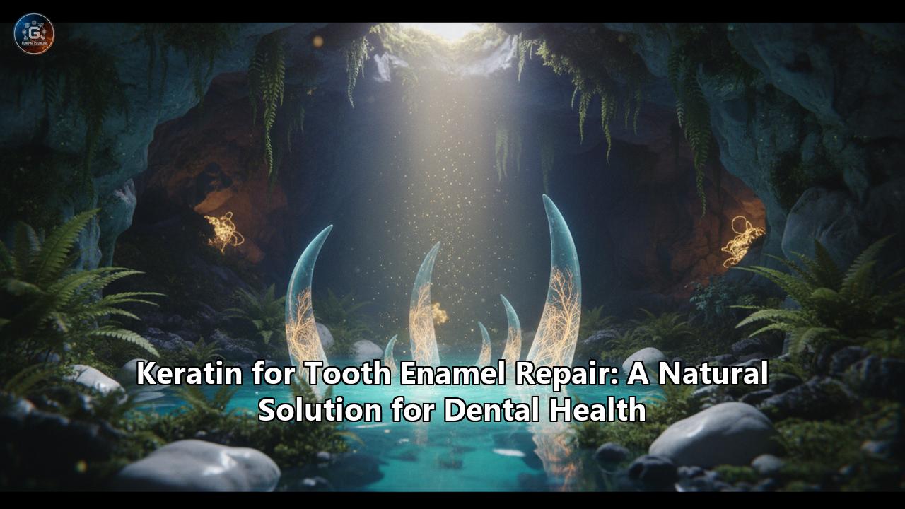 Keratin for Tooth Enamel Repair: A Natural Solution for Dental Health