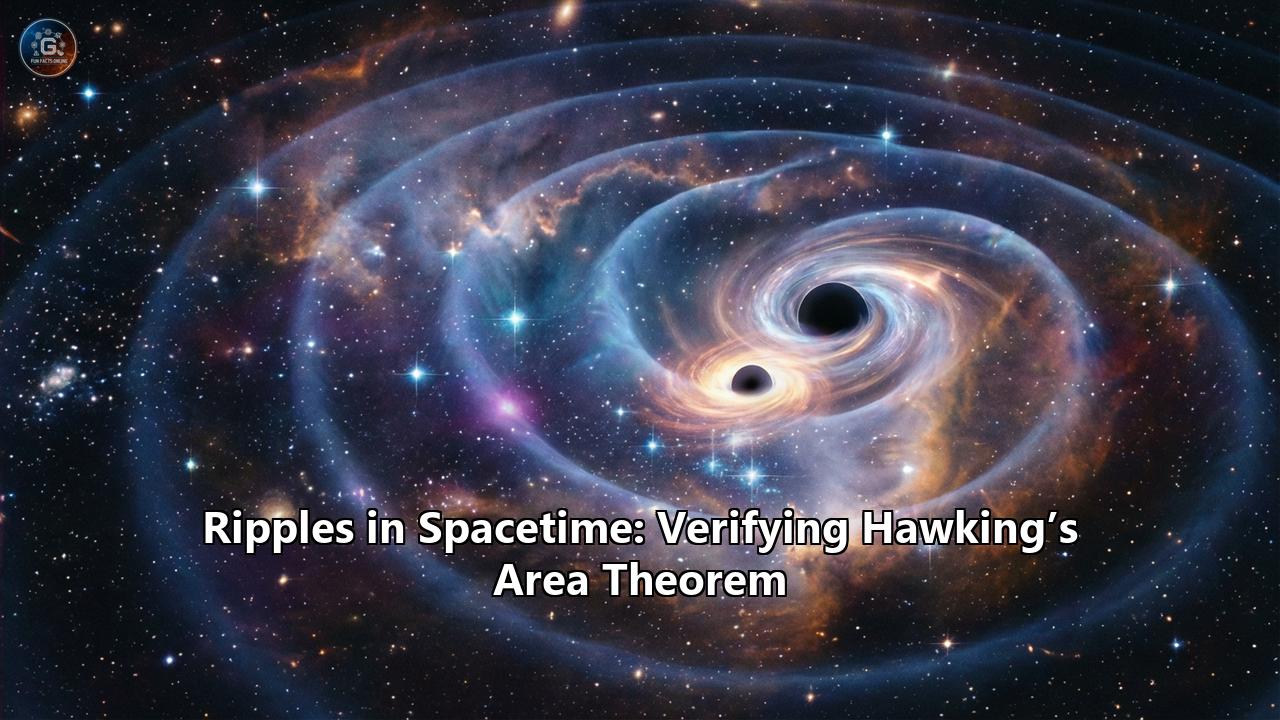 Ripples in Spacetime: Verifying Hawking’s Area Theorem