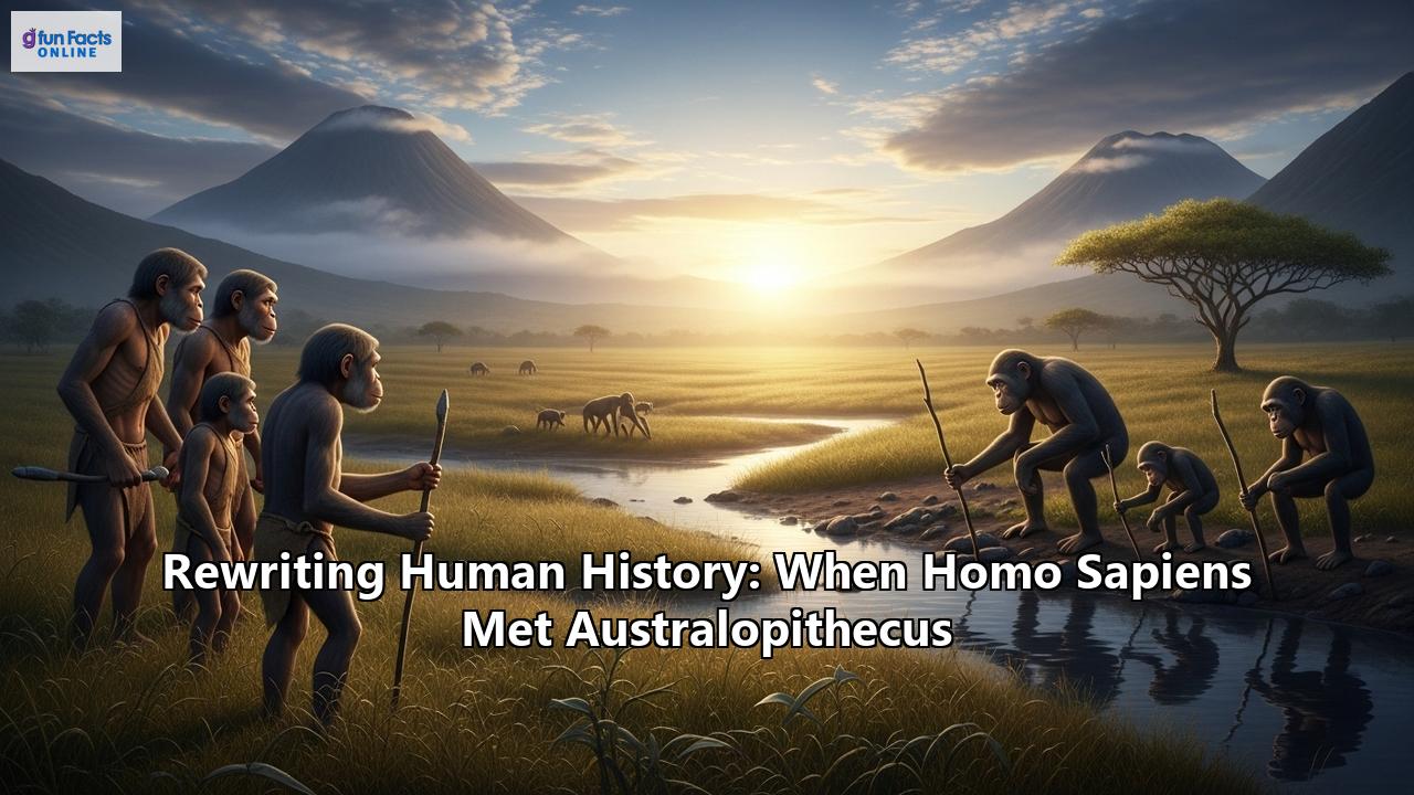 Rewriting Human History: When Homo Sapiens Met Australopithecus