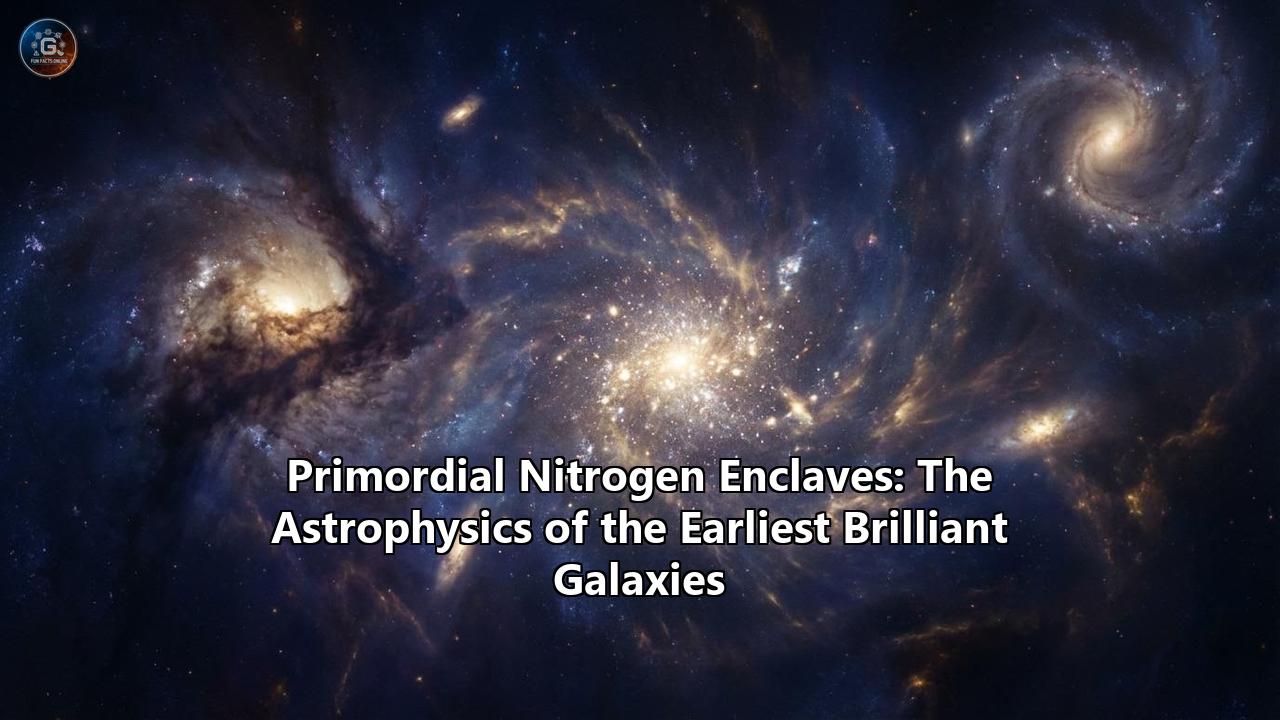 Primordial Nitrogen Enclaves: The Astrophysics of the Earliest Brilliant Galaxies