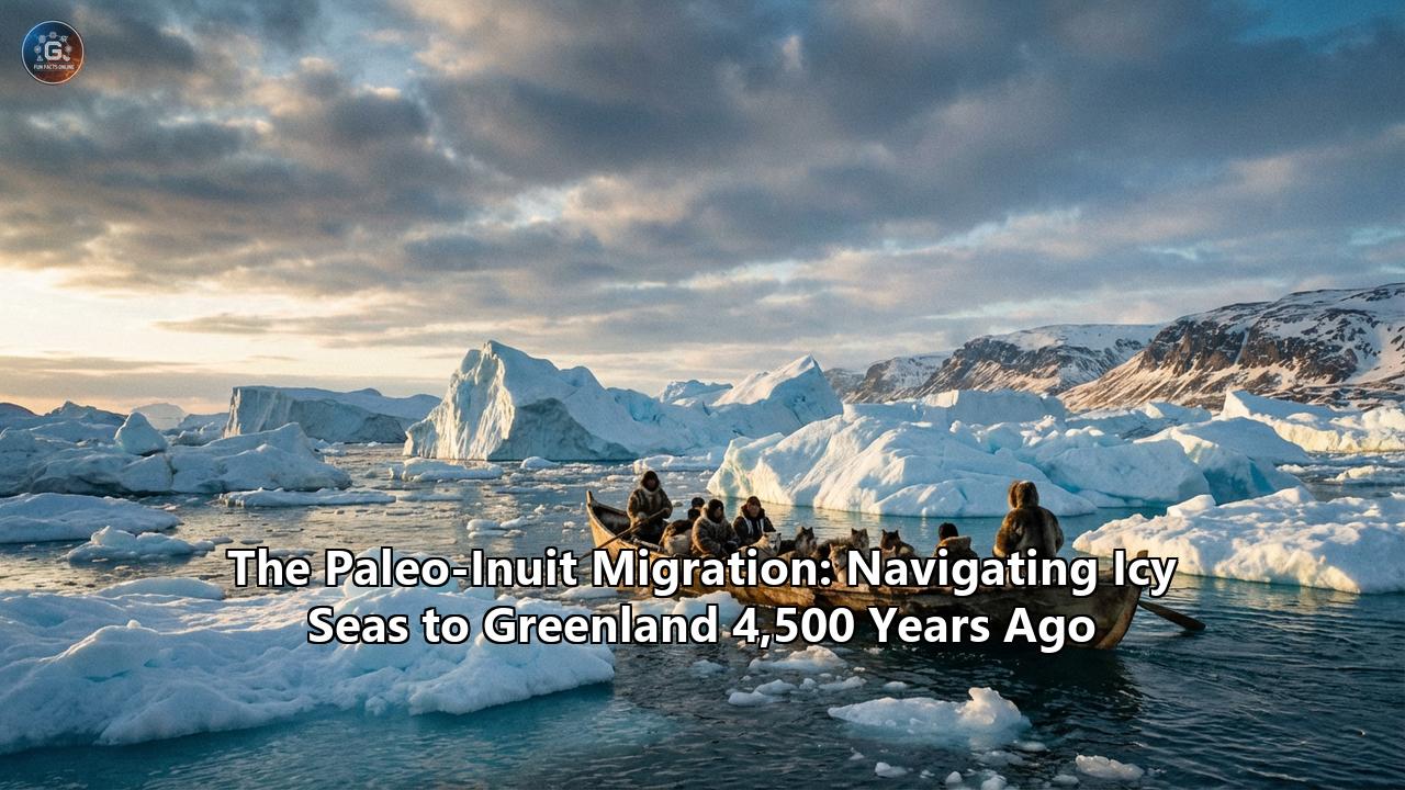 The Paleo-Inuit Migration: Navigating Icy Seas to Greenland 4,500 Years Ago