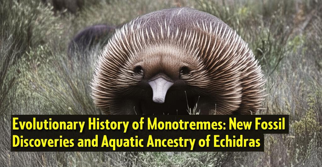 Evolutionary History of Monotremes: New Fossil Discoveries and Aquatic Ancestry of Echidnas